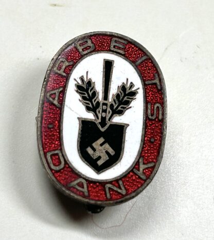 Arbeits Dank Reichsarbeitsdienst (RAD) Commemorative Pin - Image 2