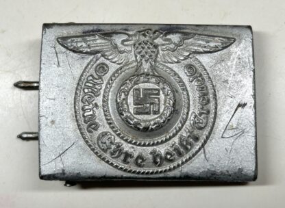 Waffen-SS EM/NCO Belt Buckle - (RZM 155/43 SS - Assmann & Söhne)