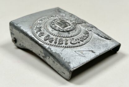 Waffen-SS EM/NCO Belt Buckle - (RZM 155/43 SS - Assmann & Söhne) - Image 3