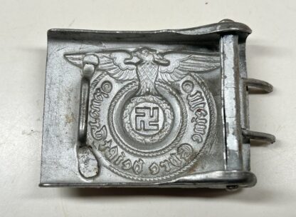 Waffen-SS EM/NCO Belt Buckle - (RZM 155/43 SS - Assmann & Söhne) - Image 5