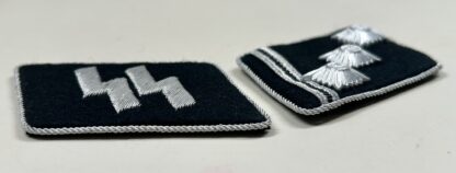 Incredible Waffen-SS Officer Collar Tab Set for (Obersturmführer) - Image 5