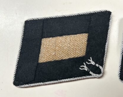 Incredible Waffen-SS Officer Collar Tab Set for (Obersturmführer) - Image 7