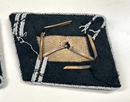 Incredible Waffen-SS Officer Collar Tab Set for (Obersturmführer) - Image 8
