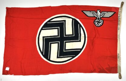 Kriegsmarine (Navy) State Service Flag by (Kress St. Tönis) - Image 9